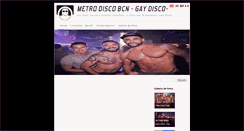 Desktop Screenshot of metrodiscobcn.com